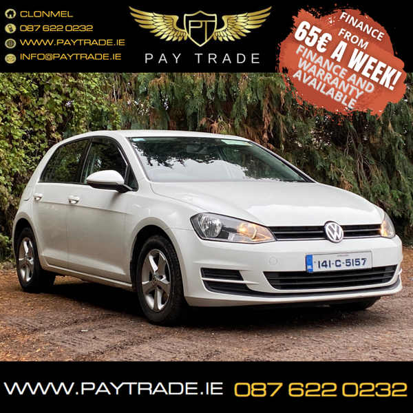 2014 VOLKSWAGEN GOLF NEW NCT FINANCE WARRANTY