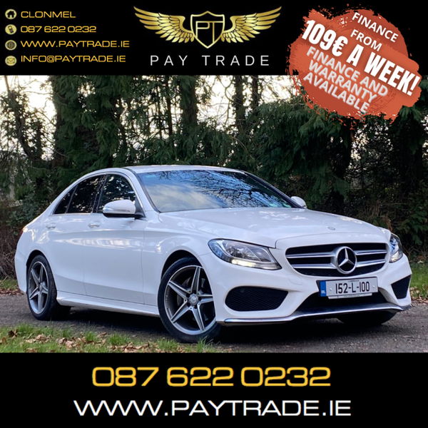 2015 MERCEDES BENZ C180 BLUETEC AMG FINANCE WARRANTY