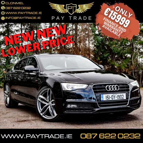 2015 AUDI A5 2.0 TDI S LINE FINANCE NEW NCT
