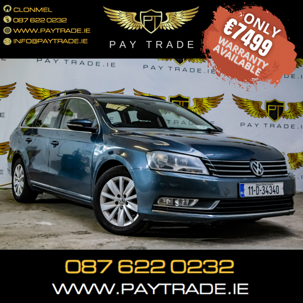 2011 VOLKSWAGEN PASSAT COMFORTLINE 1.6 TDI MANUAL WARRANTY