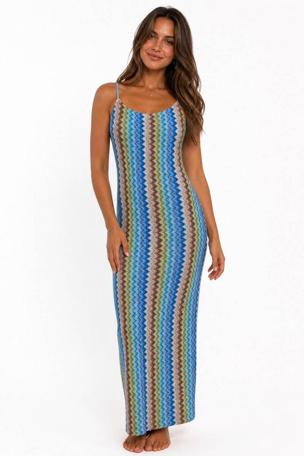 Summer dress blue