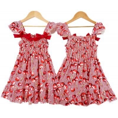 Jurk kersjes meisjes