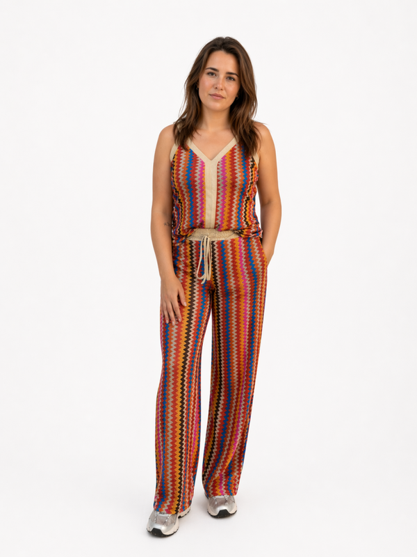 Zigzag set oranje