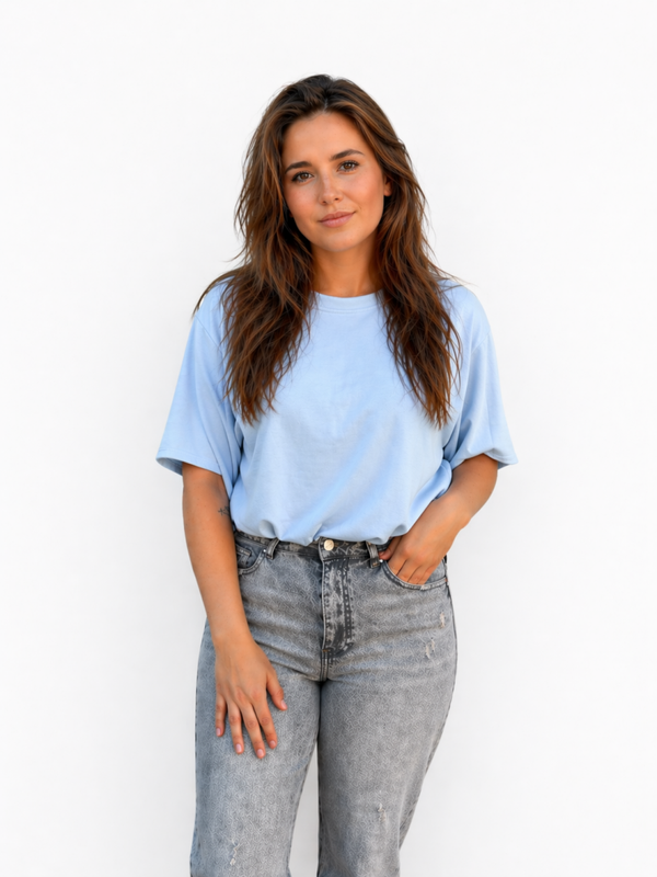Besteller top blauw