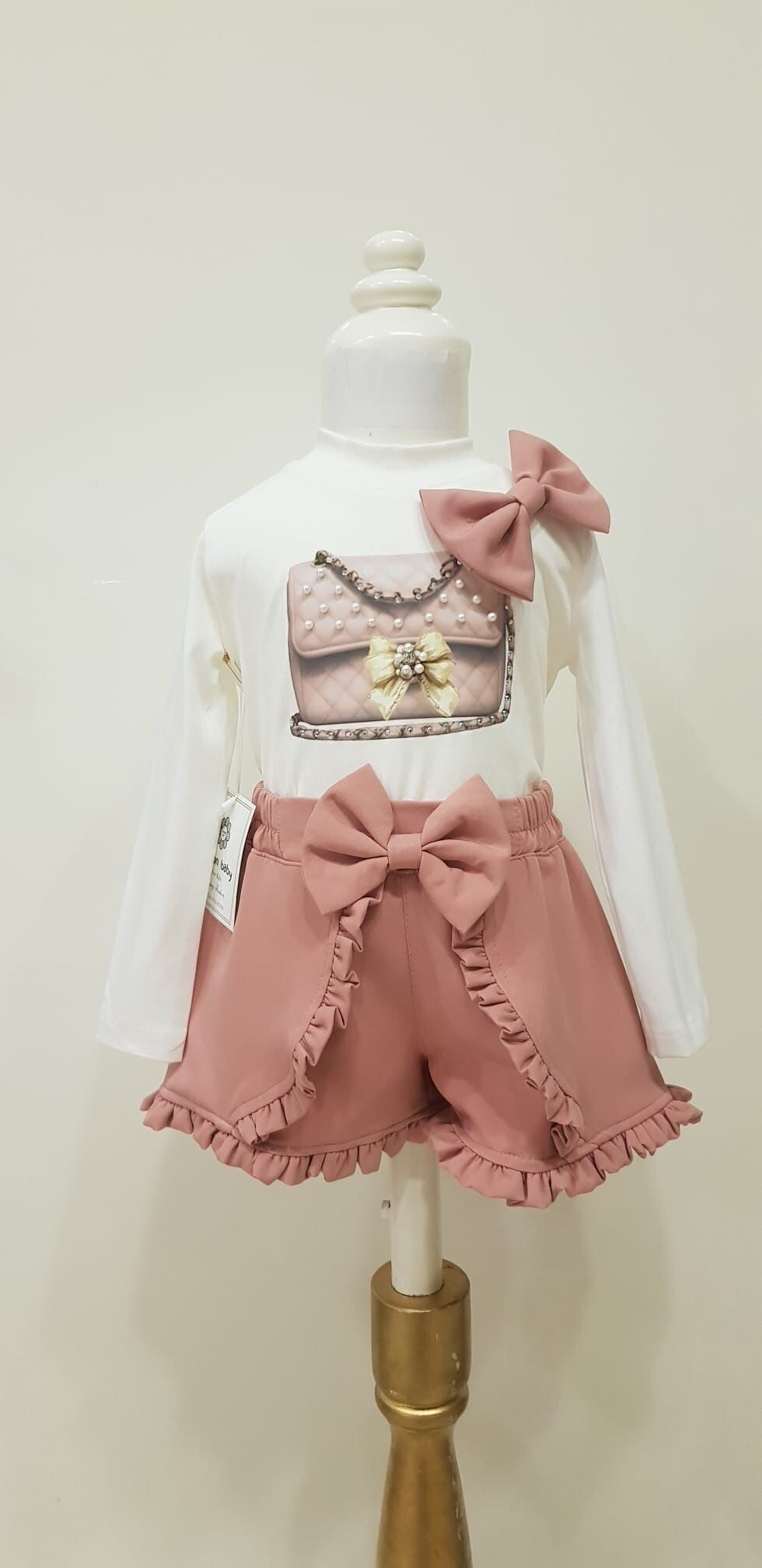 Set tas roze meisjes