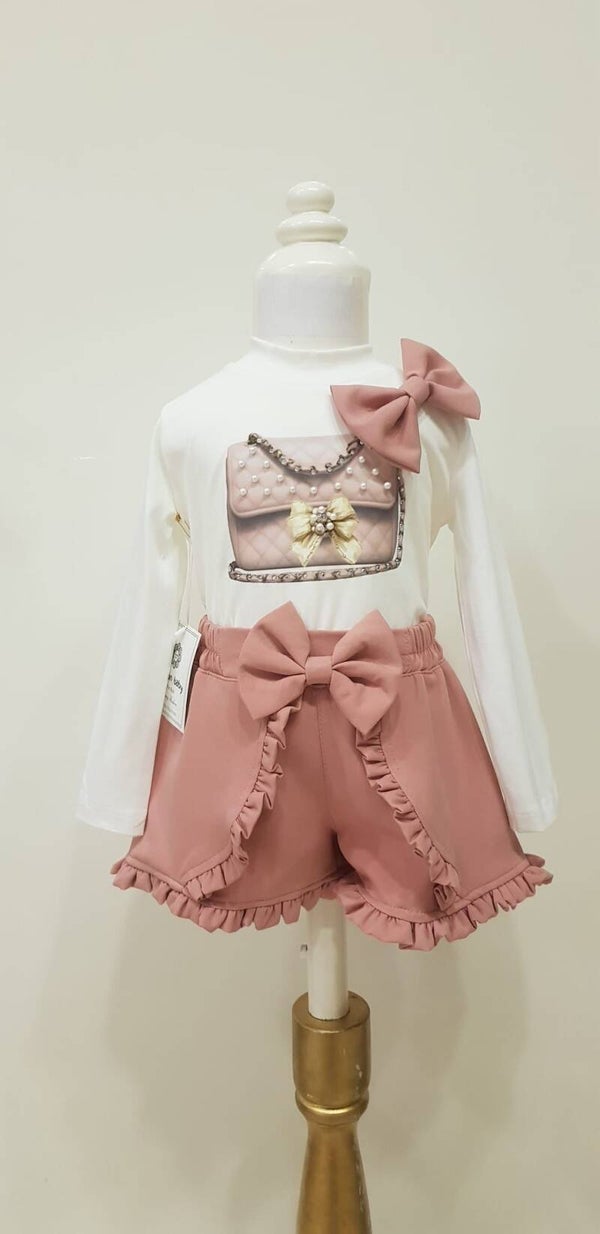 Set tas roze meisjes