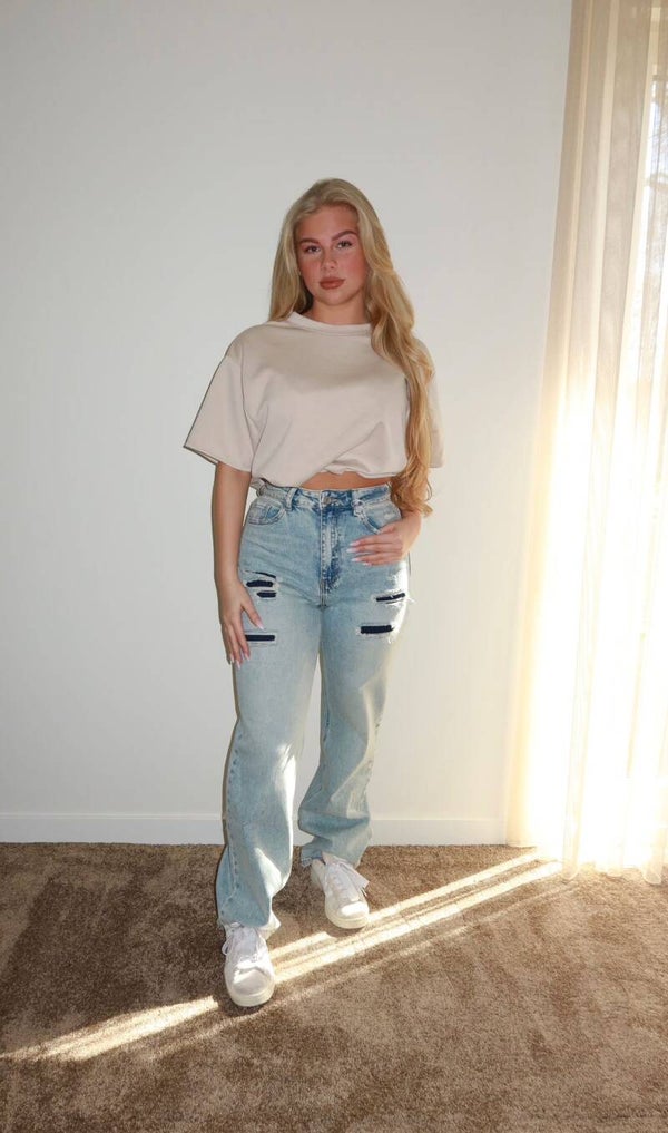 T-shirt creme