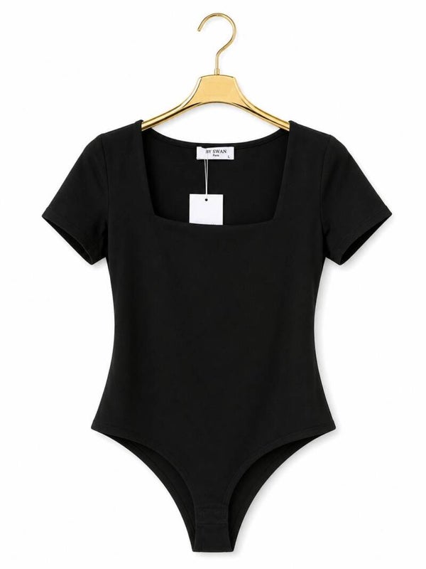 Zwarte top