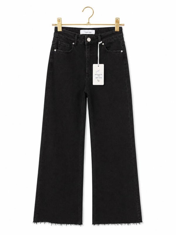Queen hearts jeans zwart