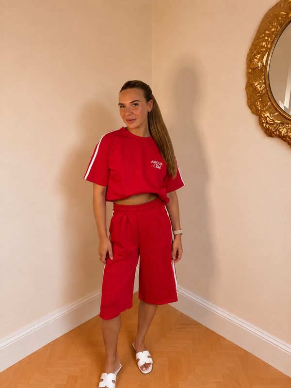 Comfy red set❤️