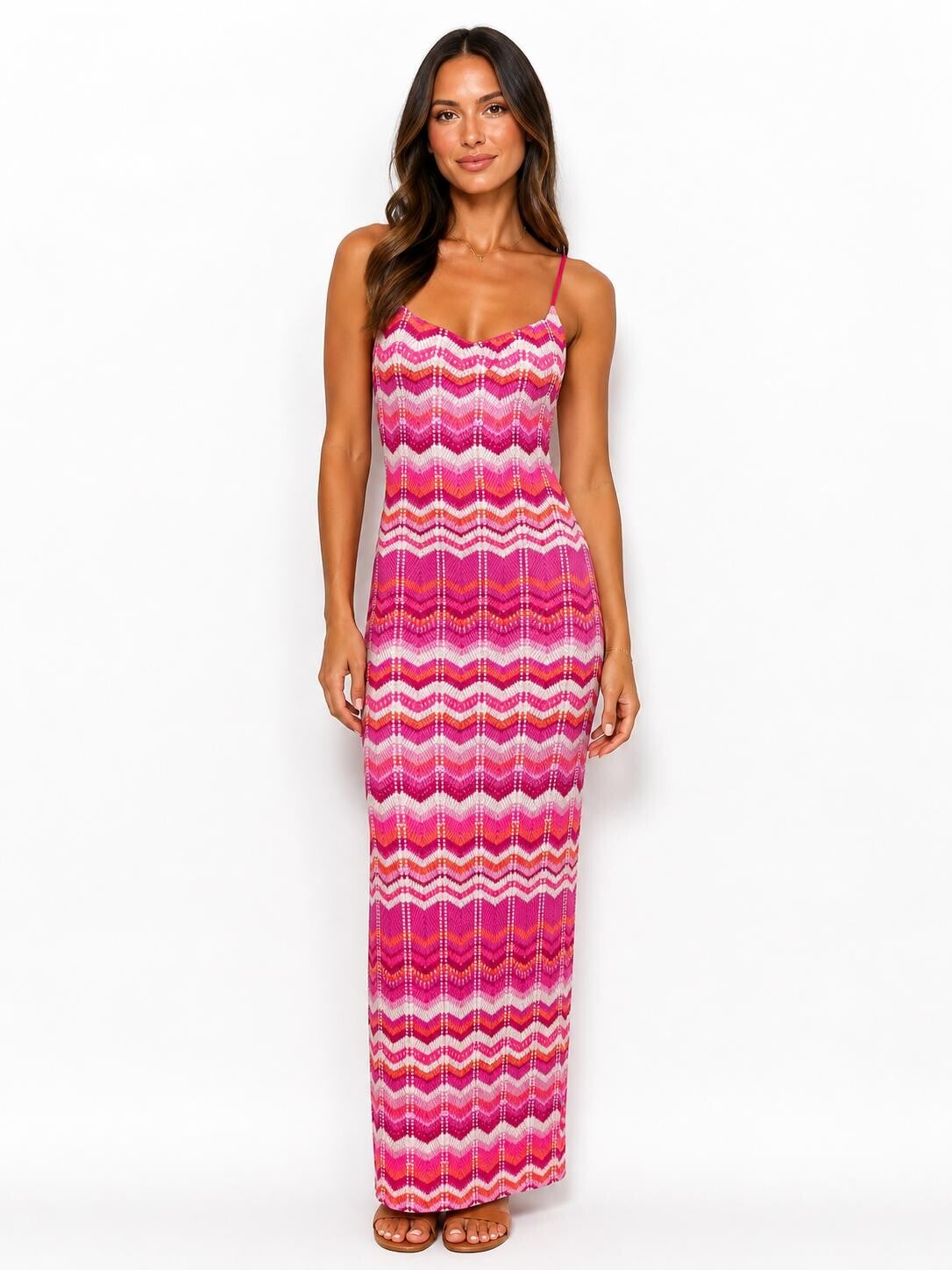 Summer dress pink