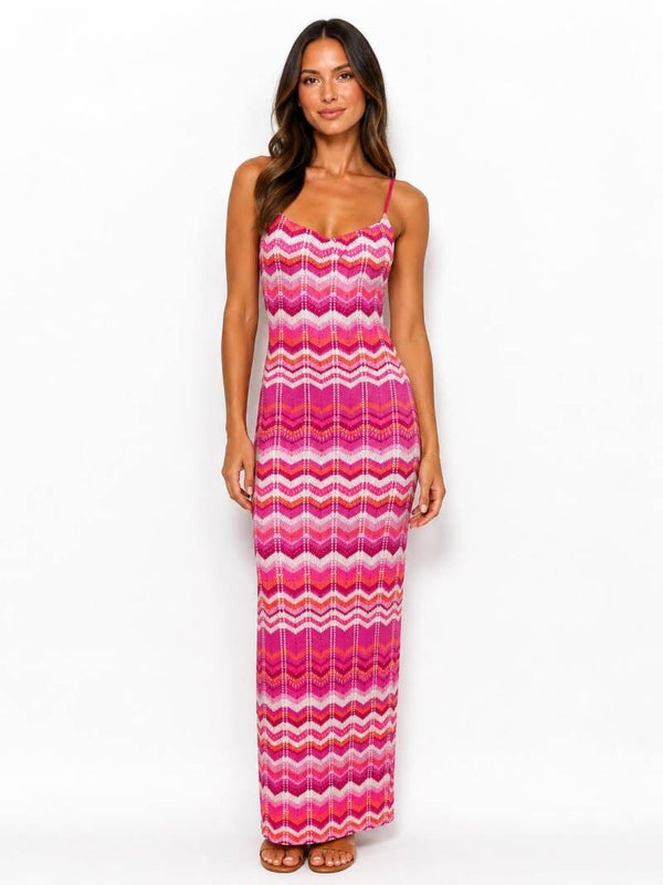 Summer dress pink