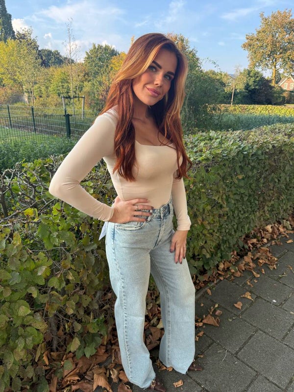 Anna top beige