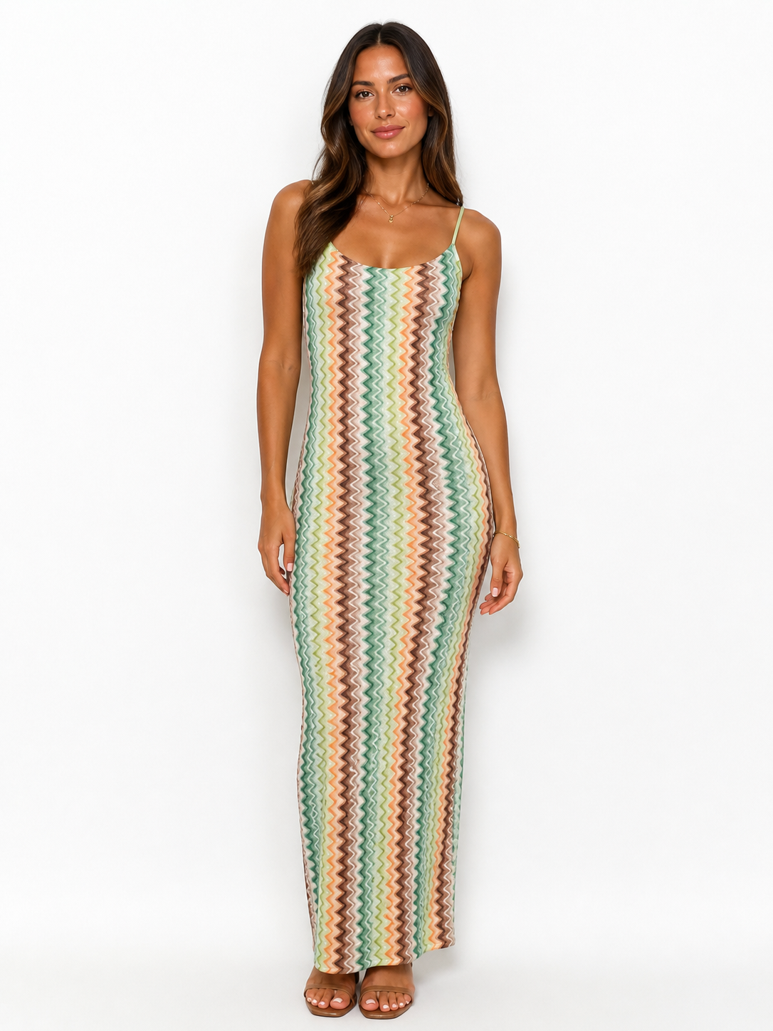 Summer dress green