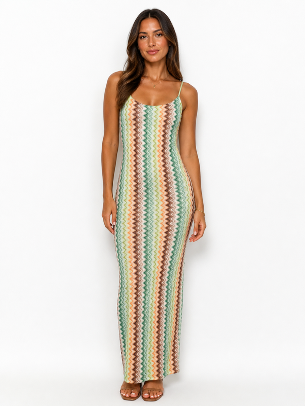 Summer dress green