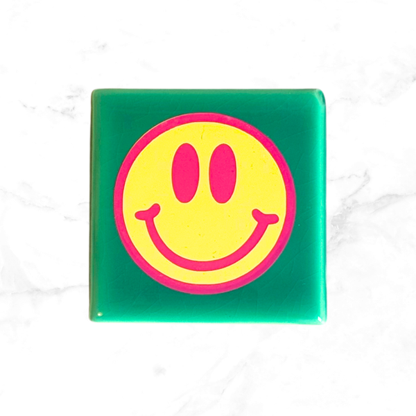 Tegel Smiley - groen