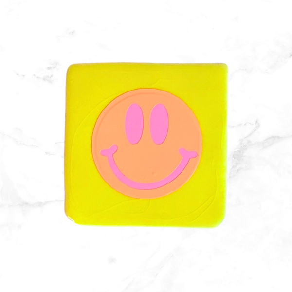 Tegel Smiley - geel
