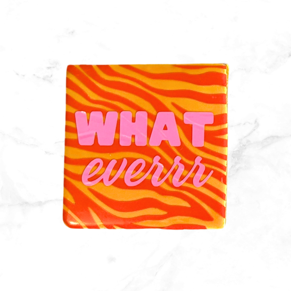 Tegel Zebra WHATeverrr - oranje