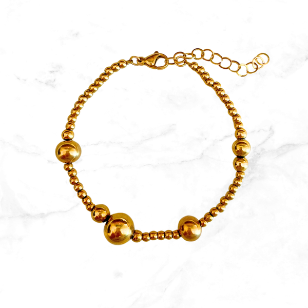 RVS armband Dots - (1)