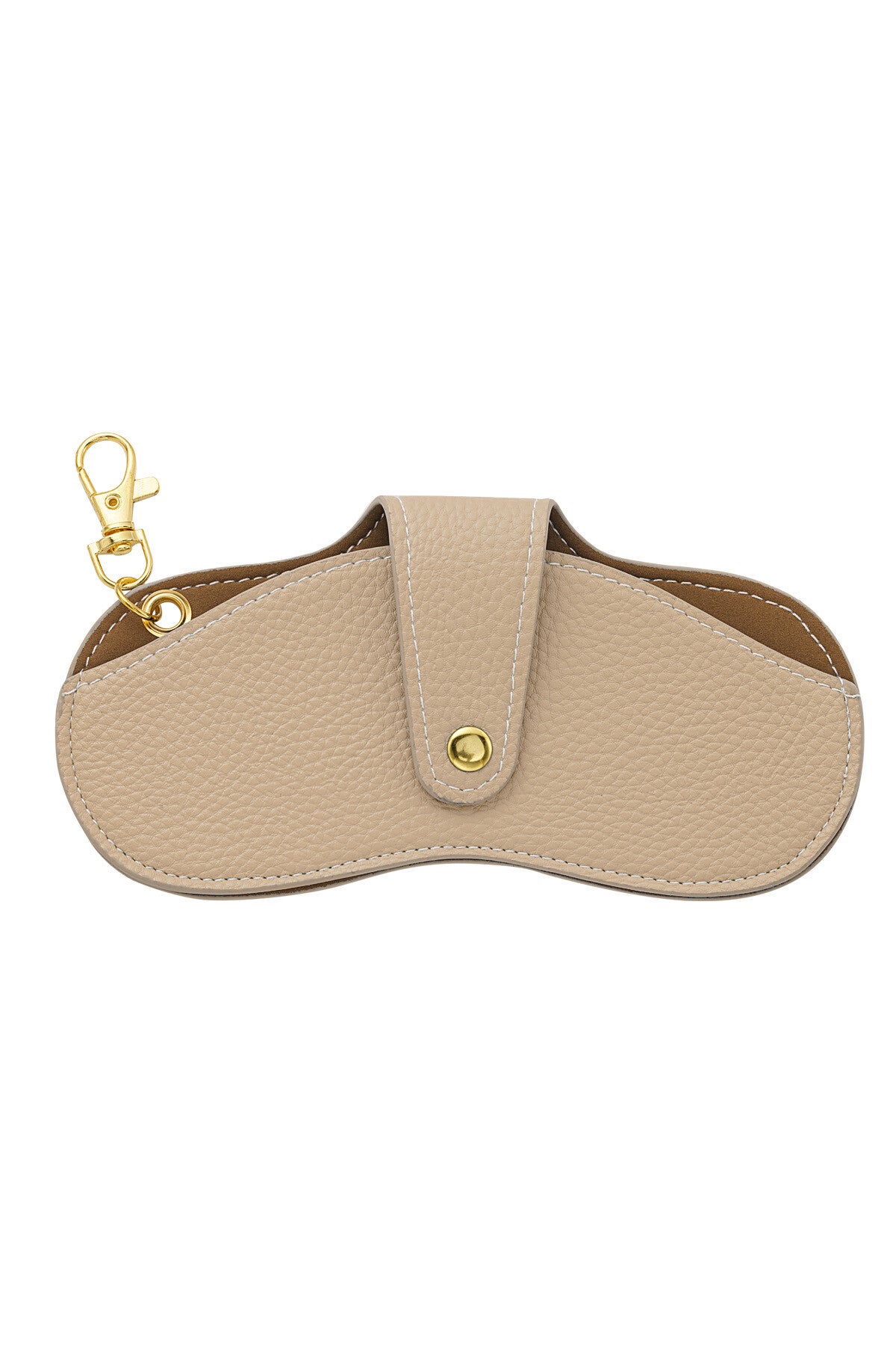 Zonnebrillenhoesje clip-on - Beige