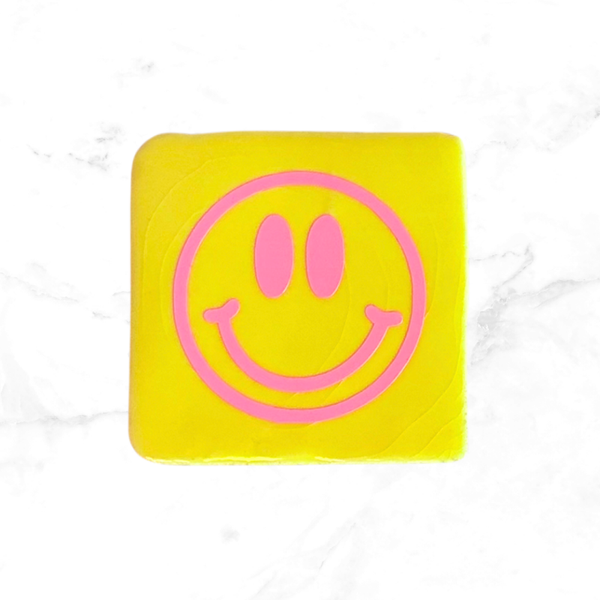 Tegel Smiley - geel