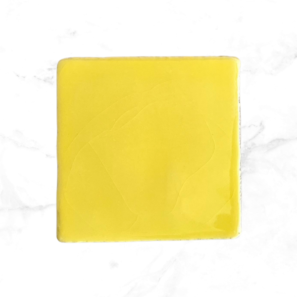Tegel 10x10cm - Geel