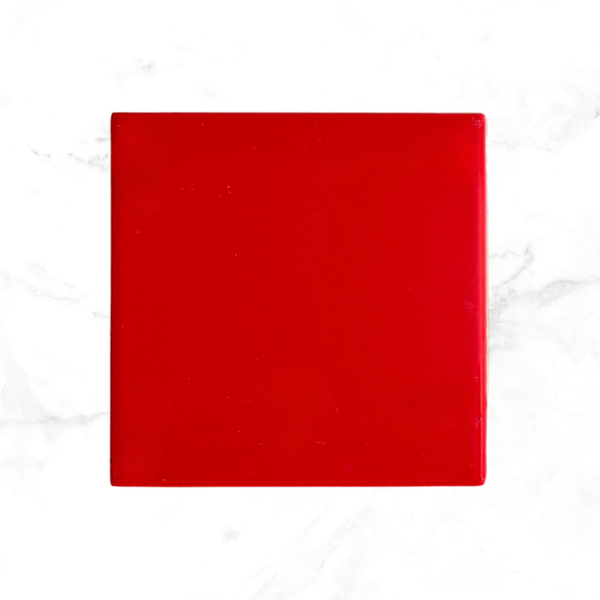 Tegel 10x10cm - Rood