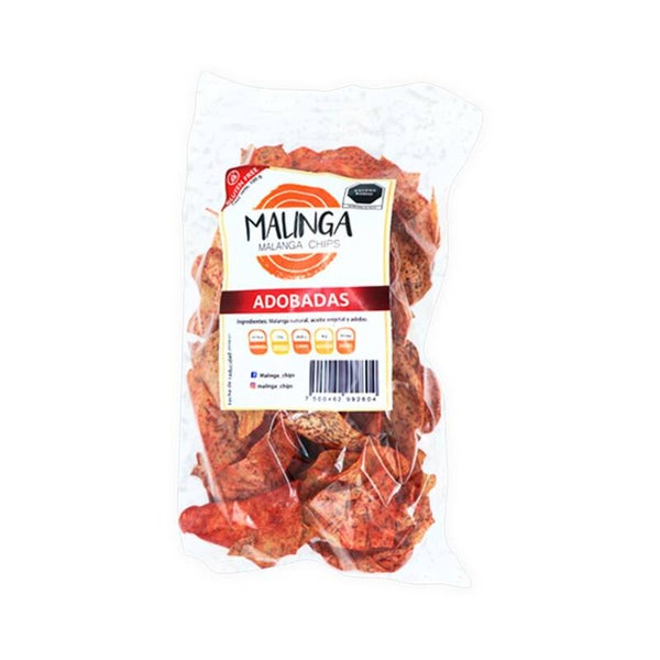 MALANGAS CHIPS ADOBADAS MALINGAS BOLSA 100 GR.
