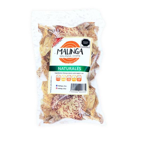 MALANGAS CHIPS NATURALES MALINGA BOLSA 100 GR.