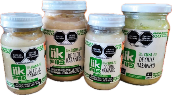 CREMA DE CHILE HABANERO IIK BOTELLA