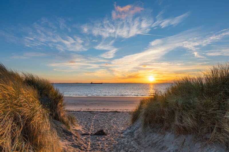 Zonsondergang Duinovergang De Kaloot Borssele