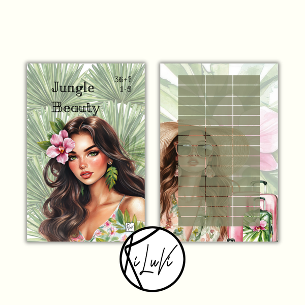 Jungle Beauty – A7 Sparchallenge zum Einheften