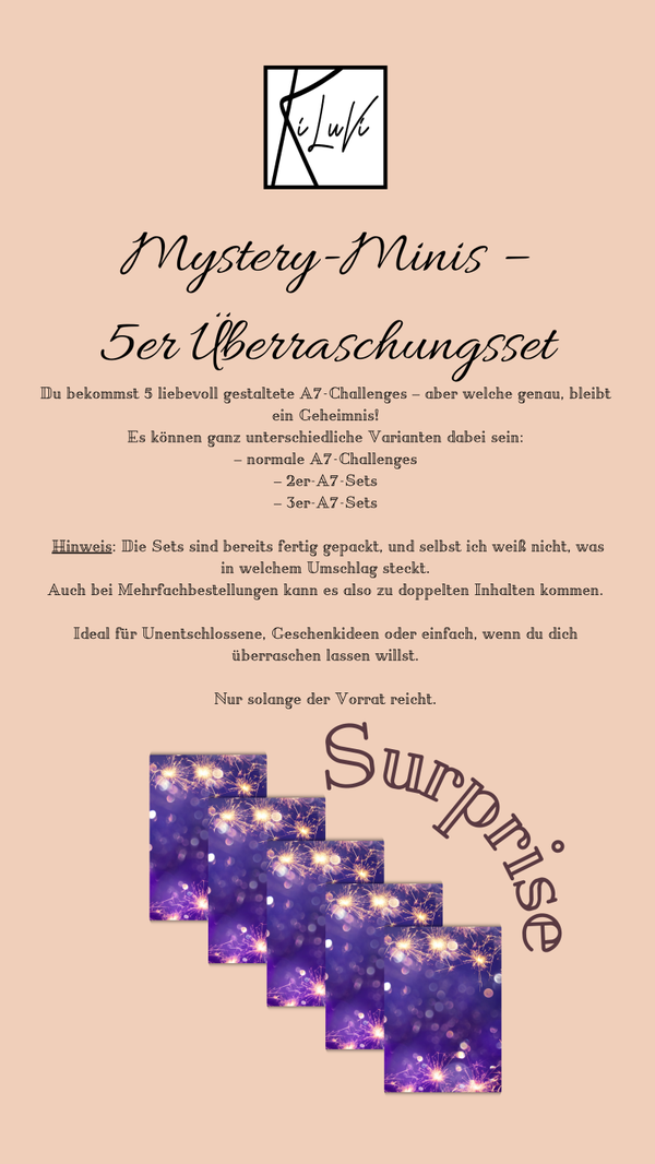 Mystery-Minis – 5er Überraschungsset