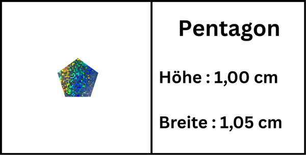 Rubbelsticker Pentagon(e)