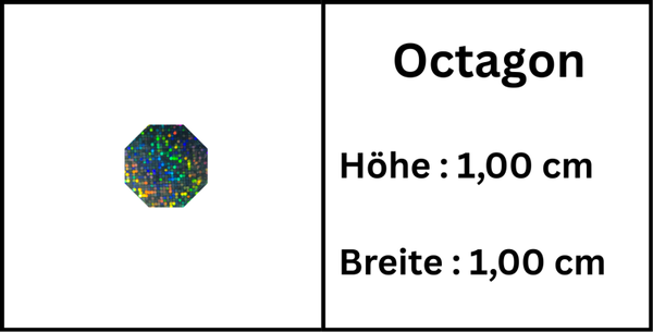 Rubbelsticker Octagon(e)