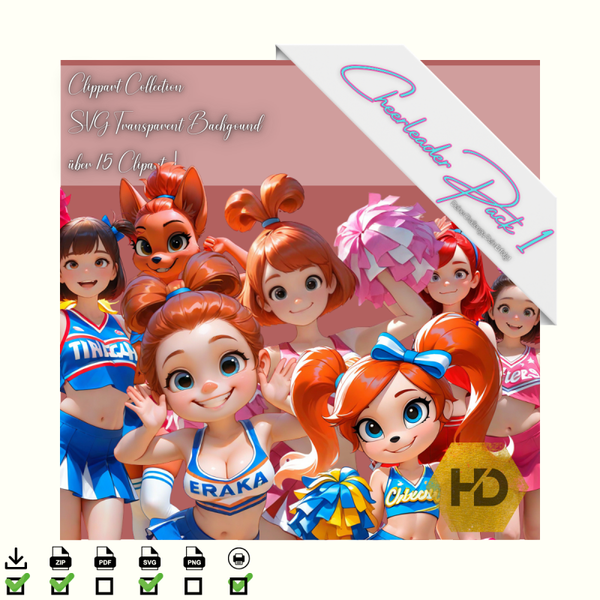 Cheerleader Pack 1 DDL