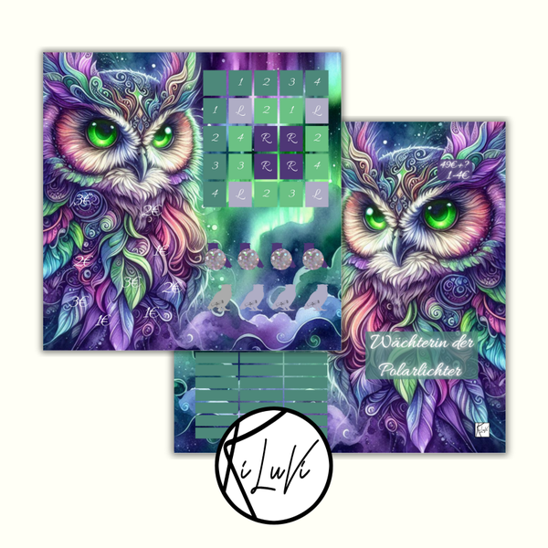🦉 Wächterin der Polarlichter – Bingo trifft Sparzauber 🌌
