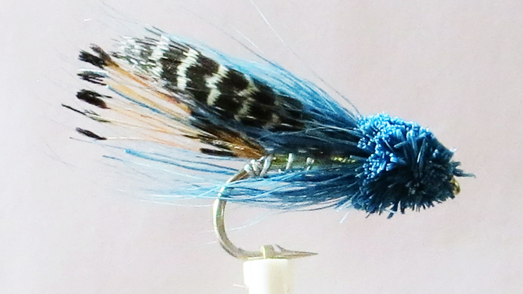 Teal Blue & Silver Muddler #14