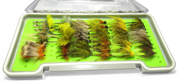 Box of 54 Mayflies - 36 Wet and 18 Dry