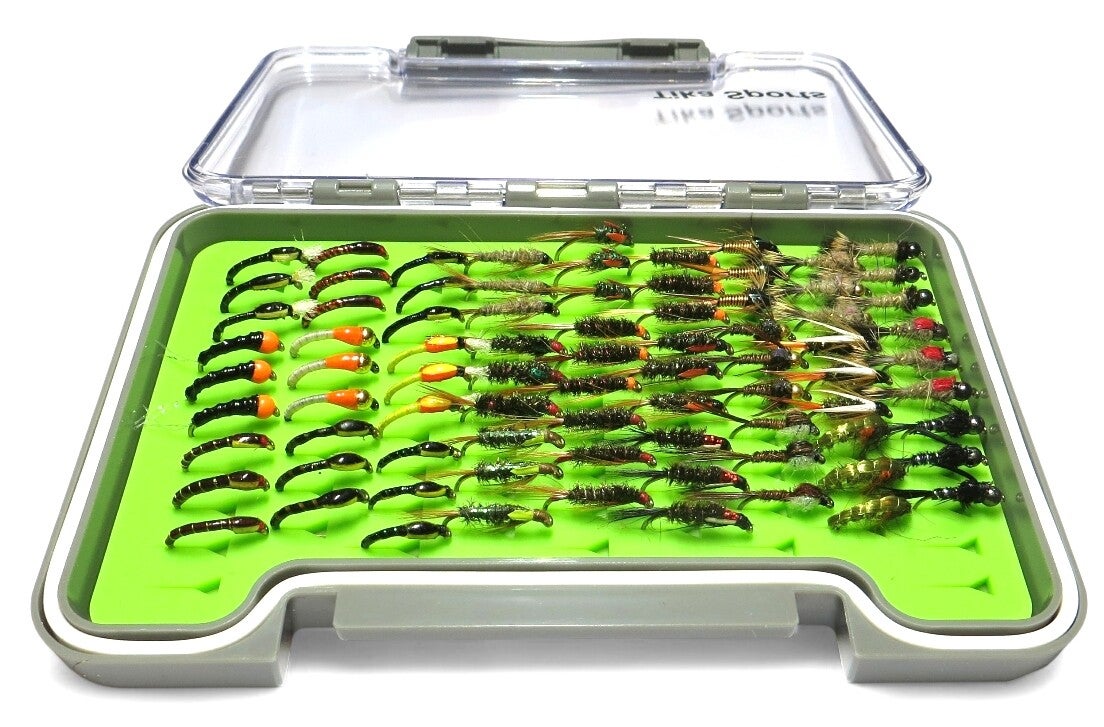 Box of 81 Buzzers Diawl Bachs & Nymphs
