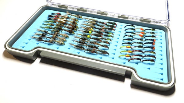 Box of 81 Buzzers Diawl Bachs and Nymphs