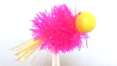 Booby Pink Sunburst uV Tail #10