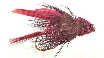 Muddler Claret #10