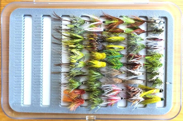 Box + 50 Mayflies Wet & Dry