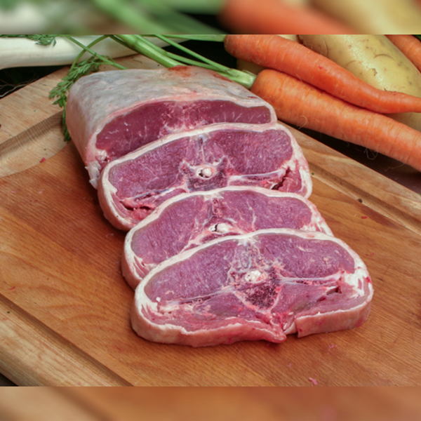 Côte d'agneau double