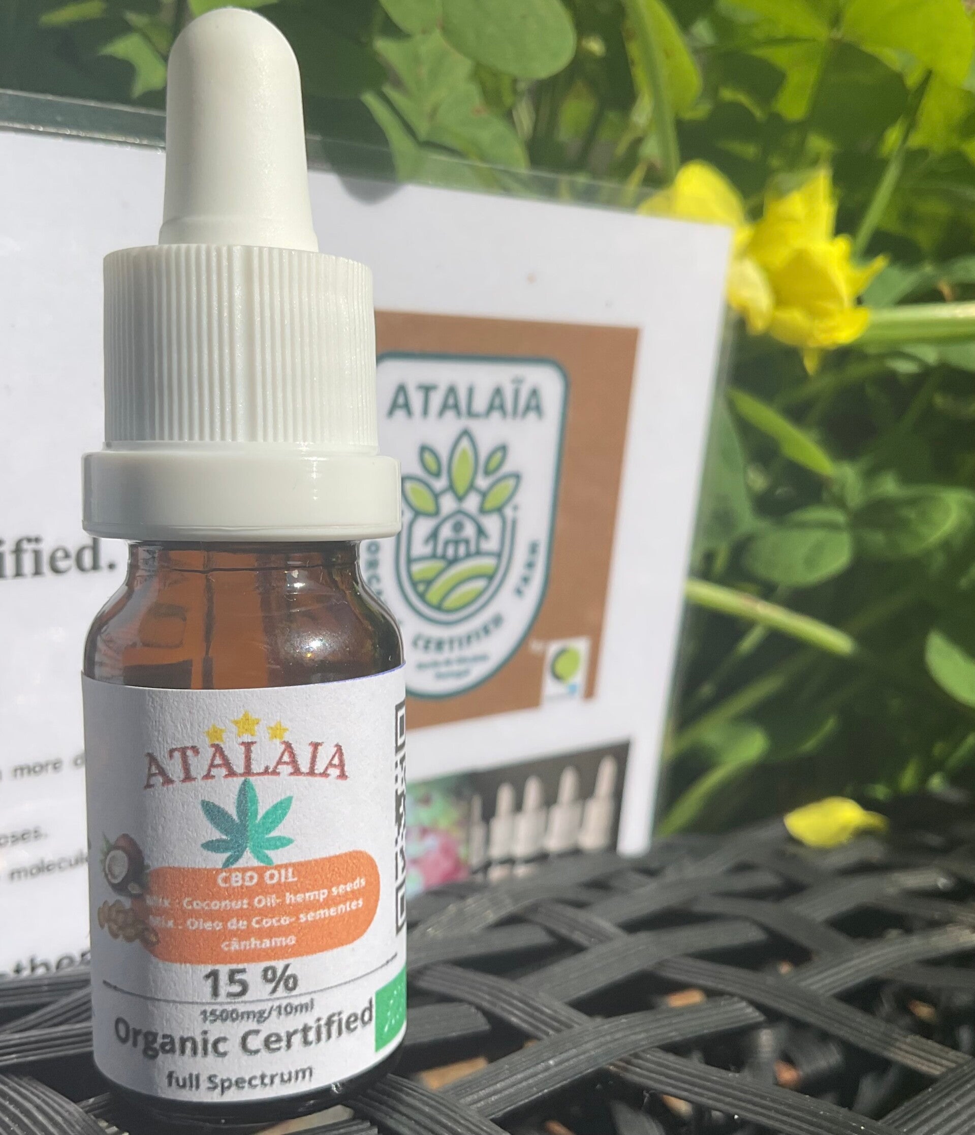 New Best Quality!! CBD Oil Mix of hemp seed oil and coconut oil 8% or 15% - cold and hot extraction - 10ml or 30ml