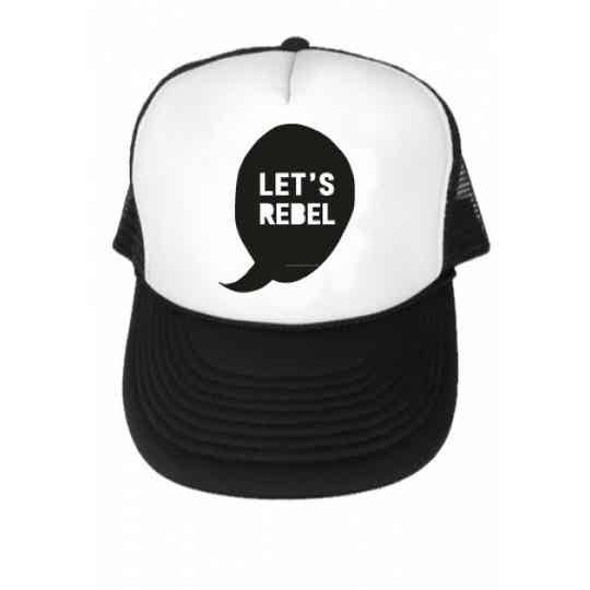 Let's Rebel Truckercap