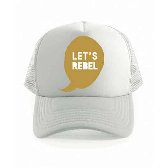 Let's Rebel Truckercap wit