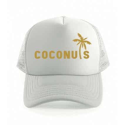 Coconuts Truckercap wit