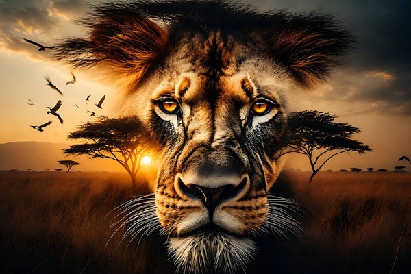 Savanna Lion 3017